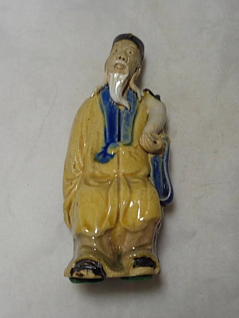Vintage Shiwan Mudman Mud Man Scholar or Official China